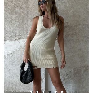 Knit Dress and Sweater